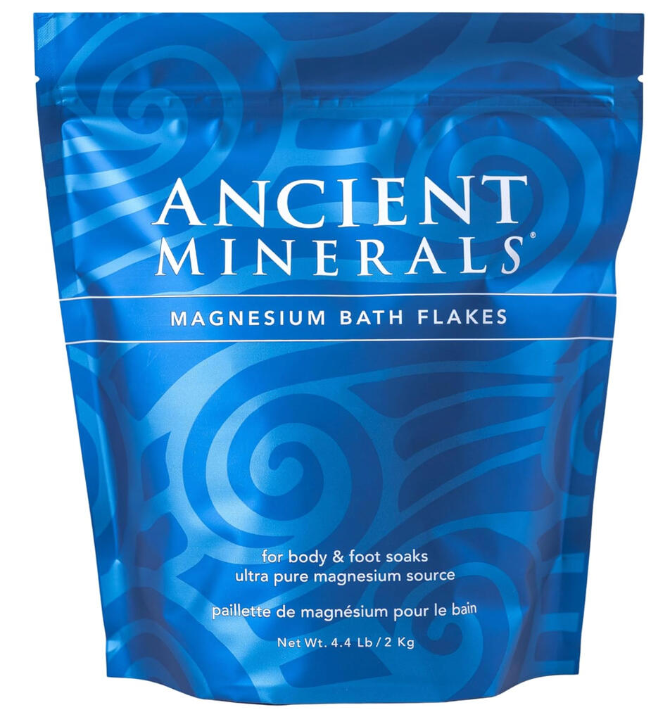 Ancient Minerals Magnesium Bath Flakes Ancient Minerals Magnesium Bath Flakes